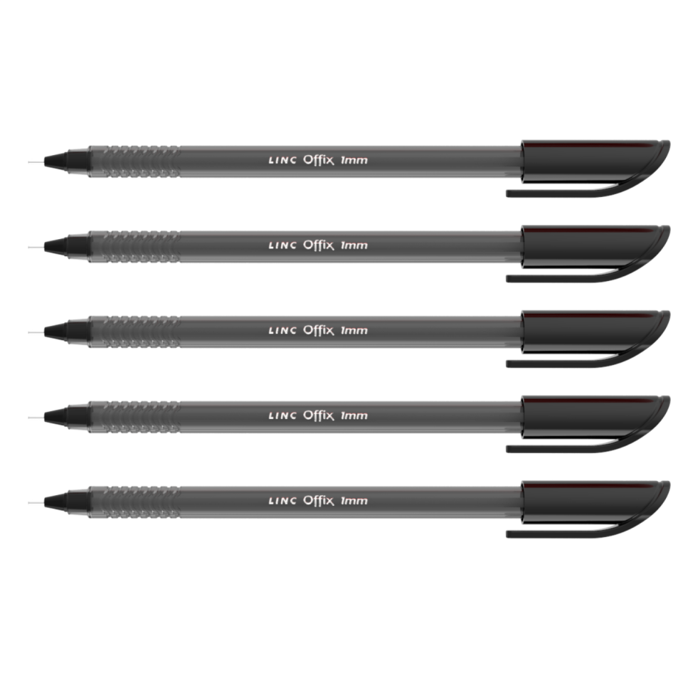 Linc Offix Tükenmez Kalem 1.0mm 5'li Set Mavi