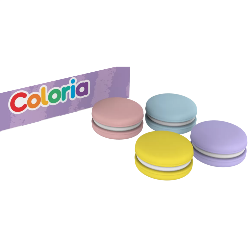 Coloria 1425 Macaron 3D Silgi