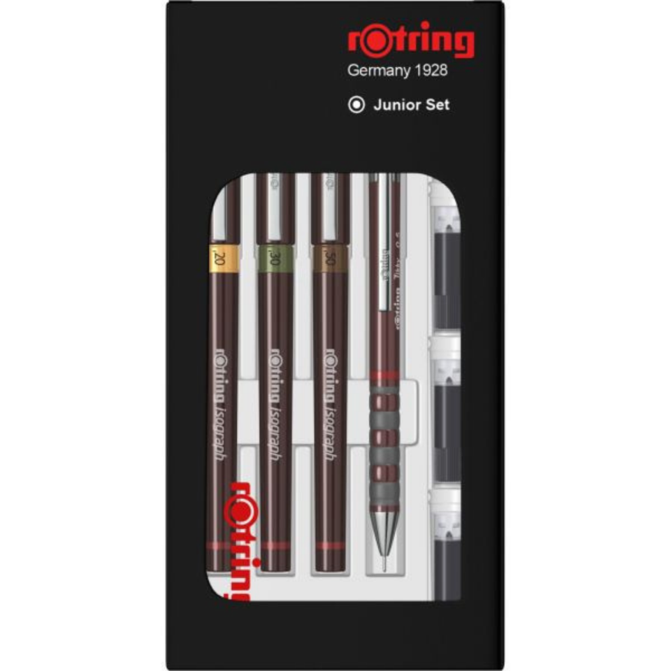 rOtring Isograph Junior 3'lü Rapido Seti 0.2mm 0.3mm 0.5mm S0699320