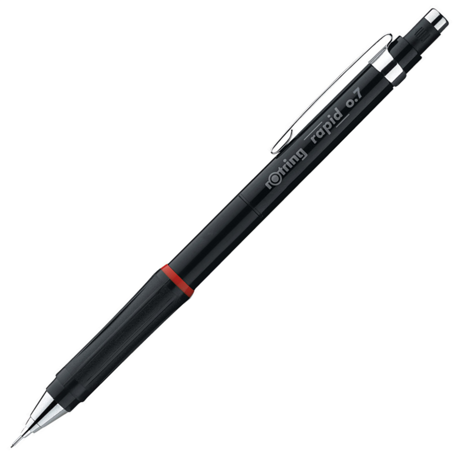 rOtring Rapid Versatil Kurşun Kalem 0,7 Mm Siyah 1904841