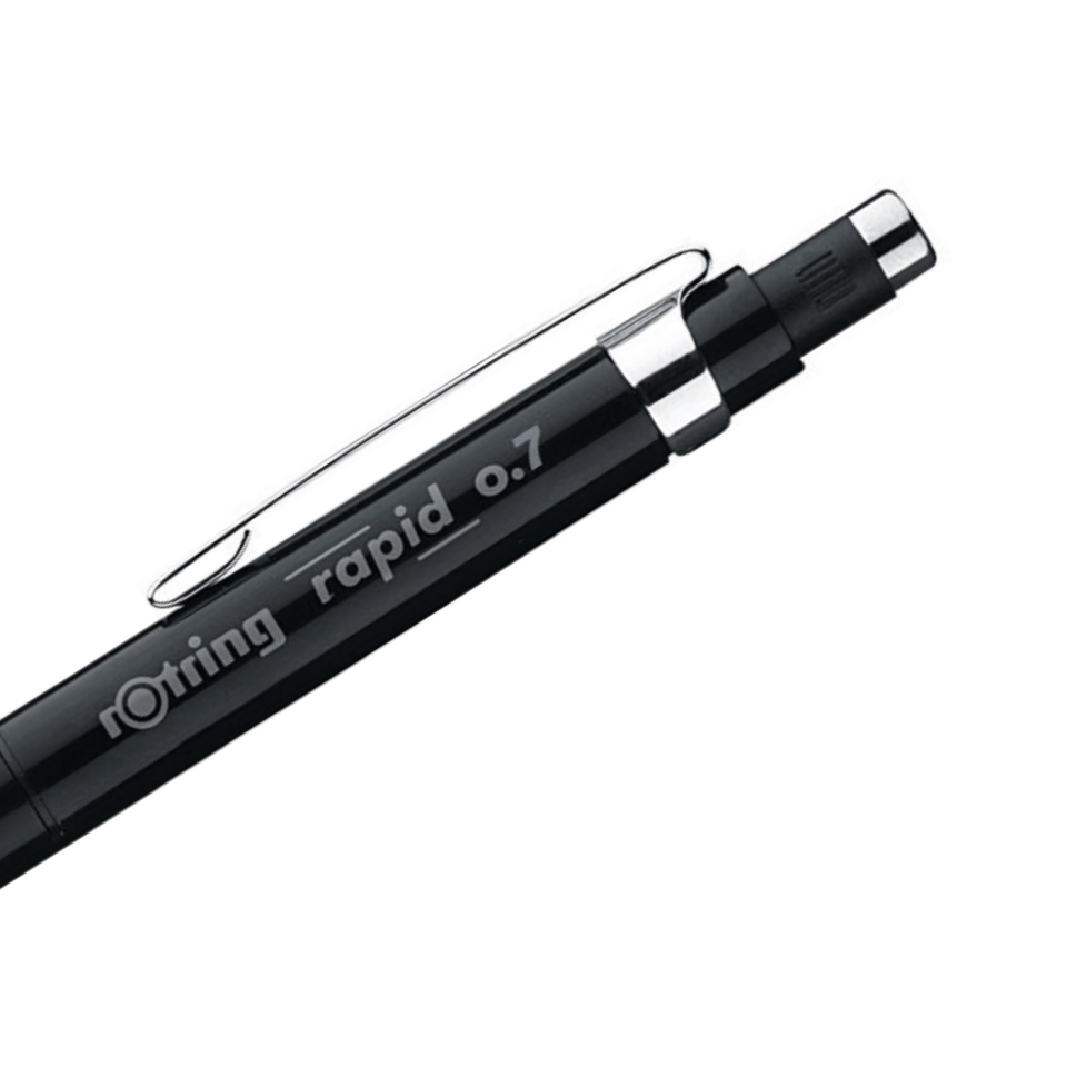 rOtring Rapid Versatil Kurşun Kalem 0,7 Mm Siyah 1904841