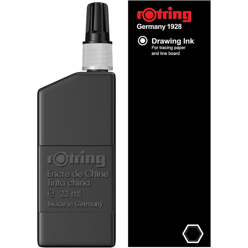 rOtring Rapido Mürekkebi 23 ml Siyah S0194660