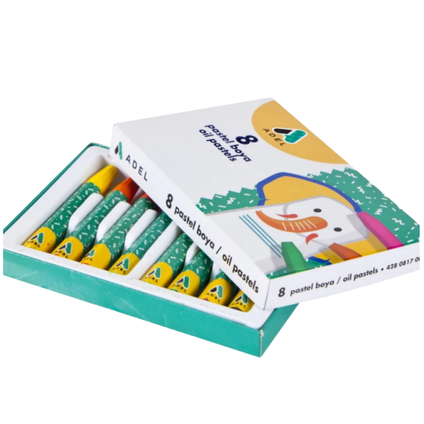 Adel Pastel Boya 8 Renk 817002