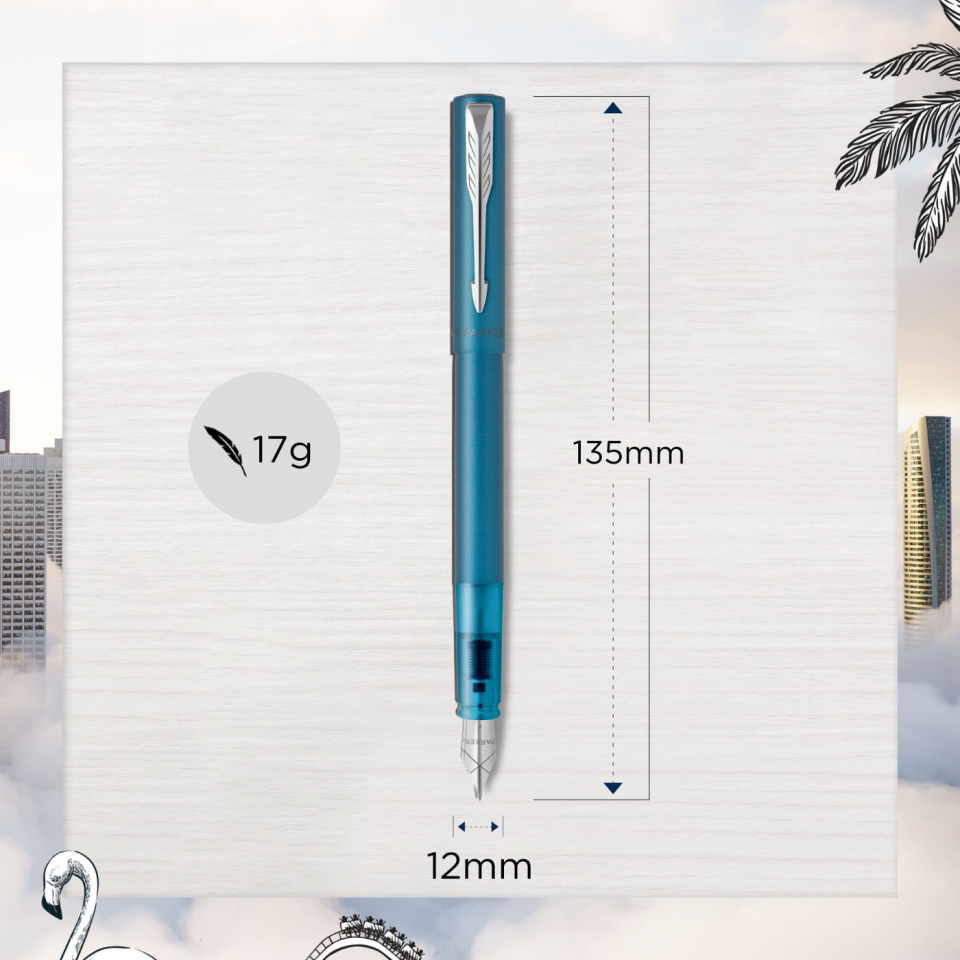 Parker Vector XL Dolma Kalem M Uç Turkuaz 2159746