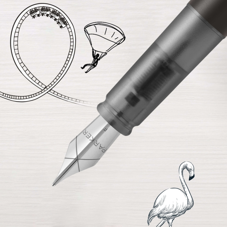 Parker Vector XL Dolma Kalem M Uç Siyah 2159744