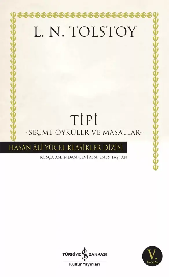 Tipi – Seçme Öyküler Ve Masallar