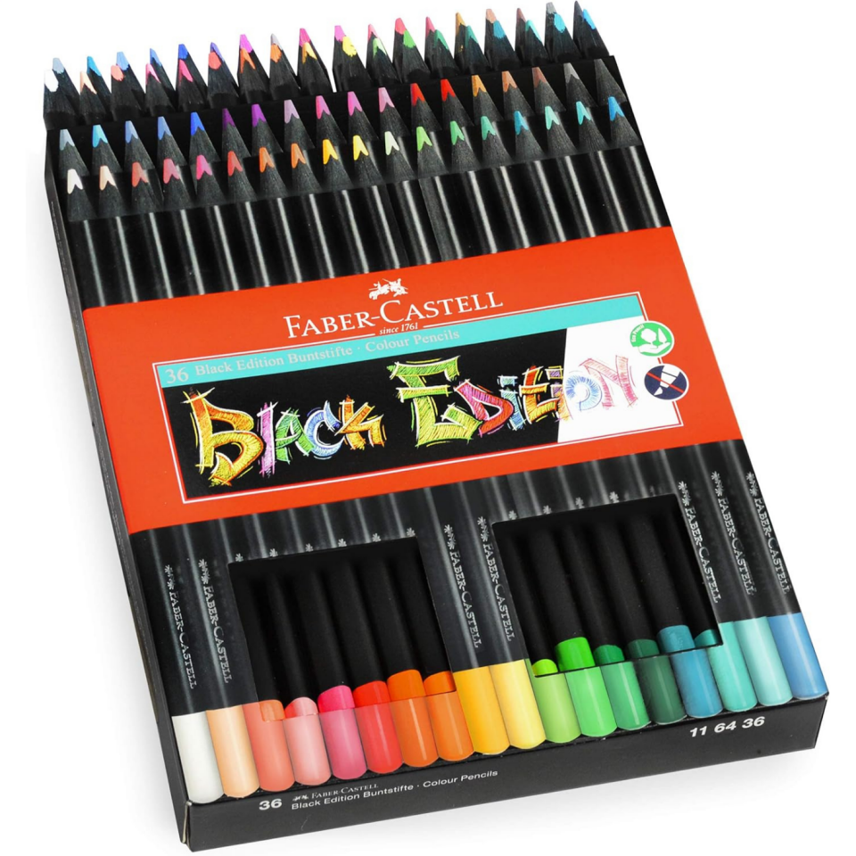 Faber-Castell Black Edition Boya Kalemi 36 Renk 116436