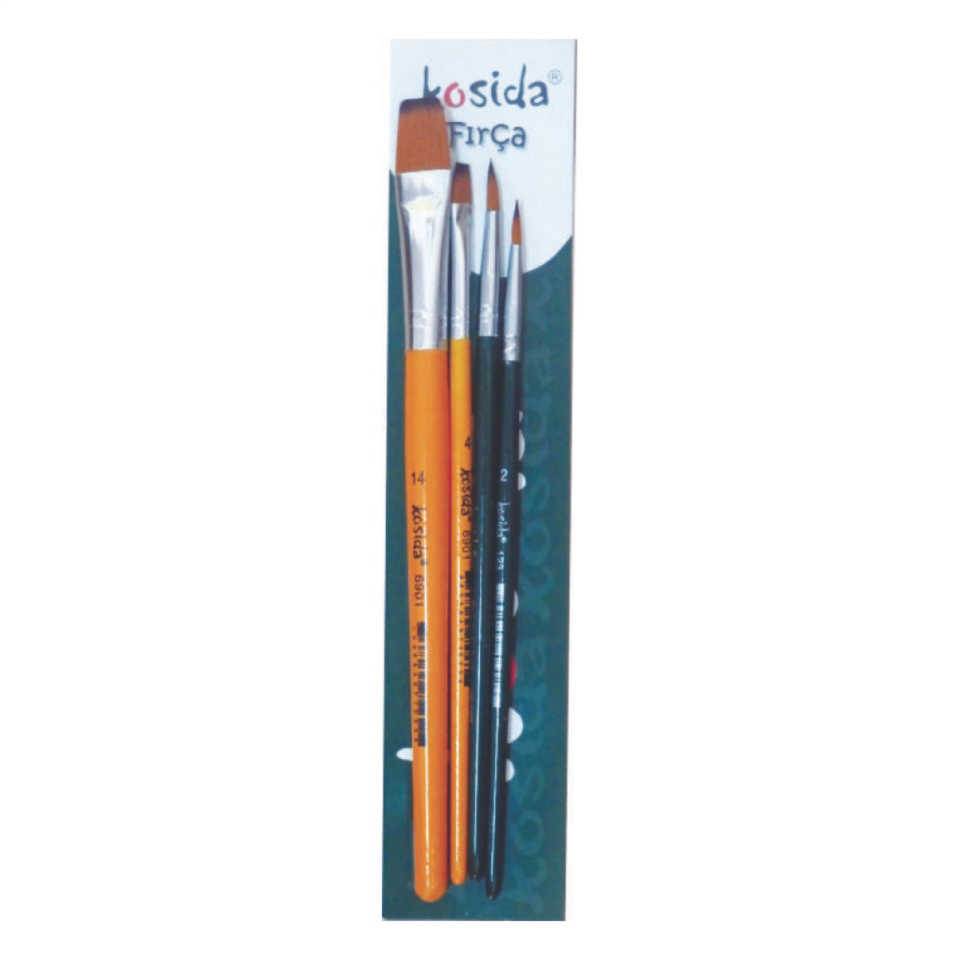 Kosida 158 Fırça Seti (6901(4+14) 123 (2+6)