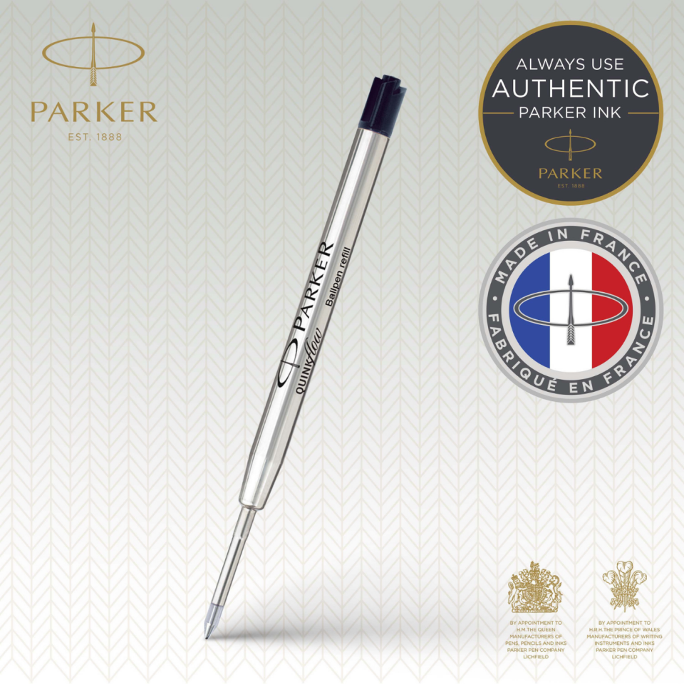 Parker Tükenmez Kalem Refill Bilister Broad (Kalın) B Uç Siyah