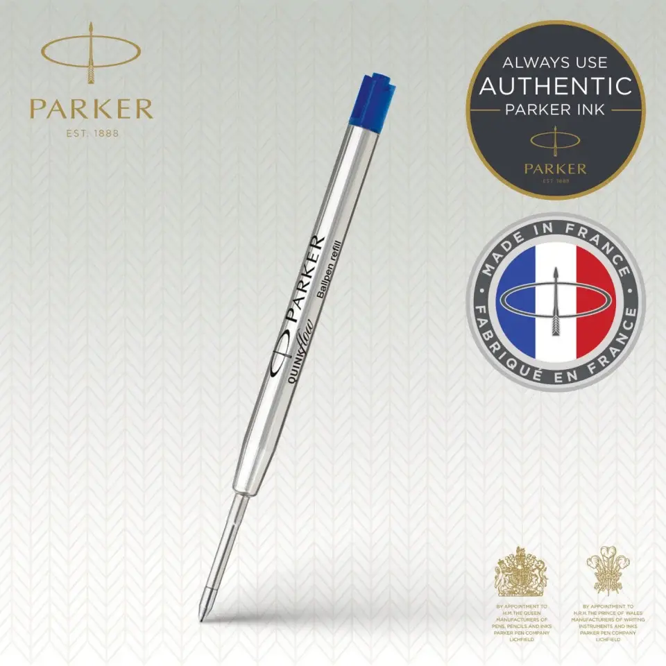 Parker Tükenmez Kalem Refill Bilister Medium (Orta) M Uç Mavi