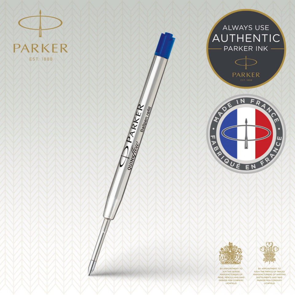 Parker Tükenmez Kalem Refill Bilister Medium (Orta) M Uç Siyah