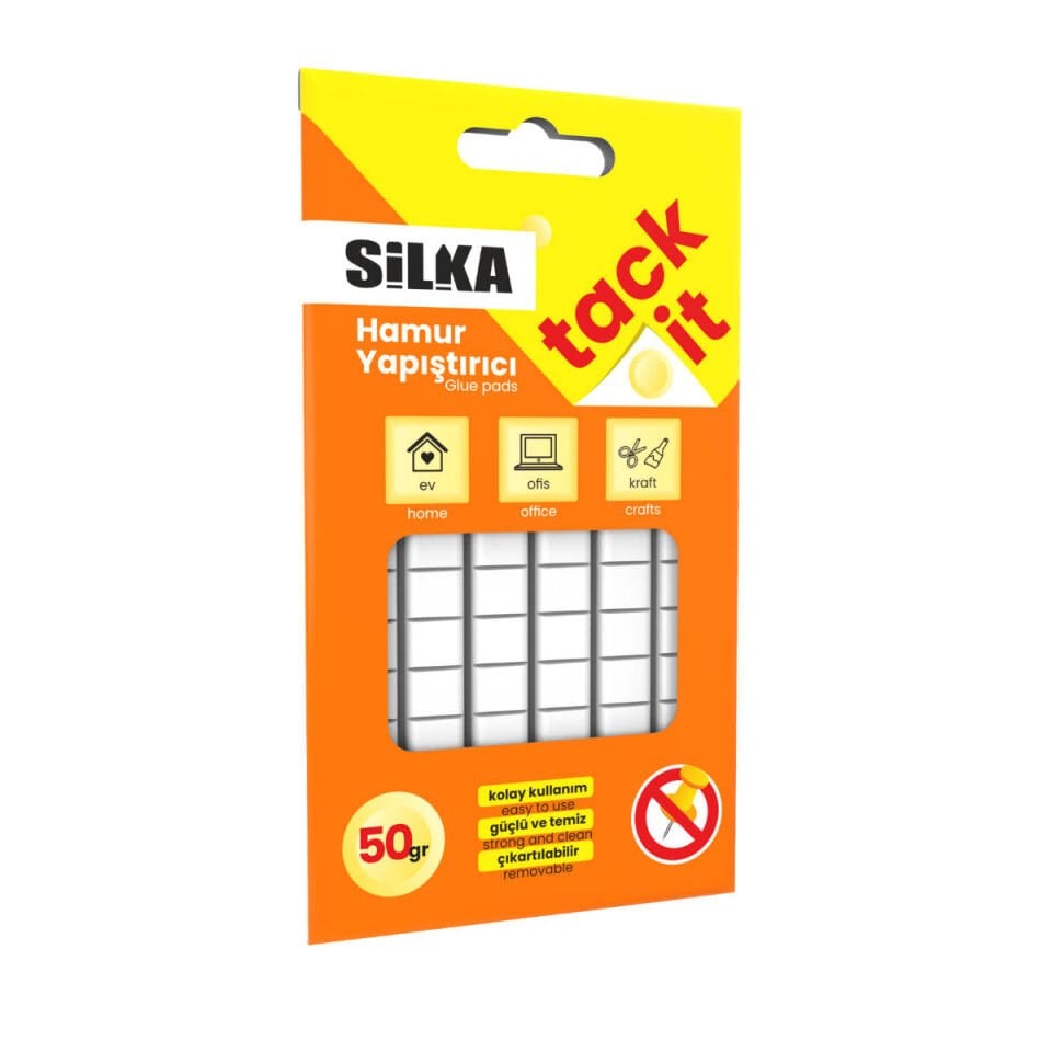 Silka 1112 Beyaz Tack-It Yapıştırıcı 50gr