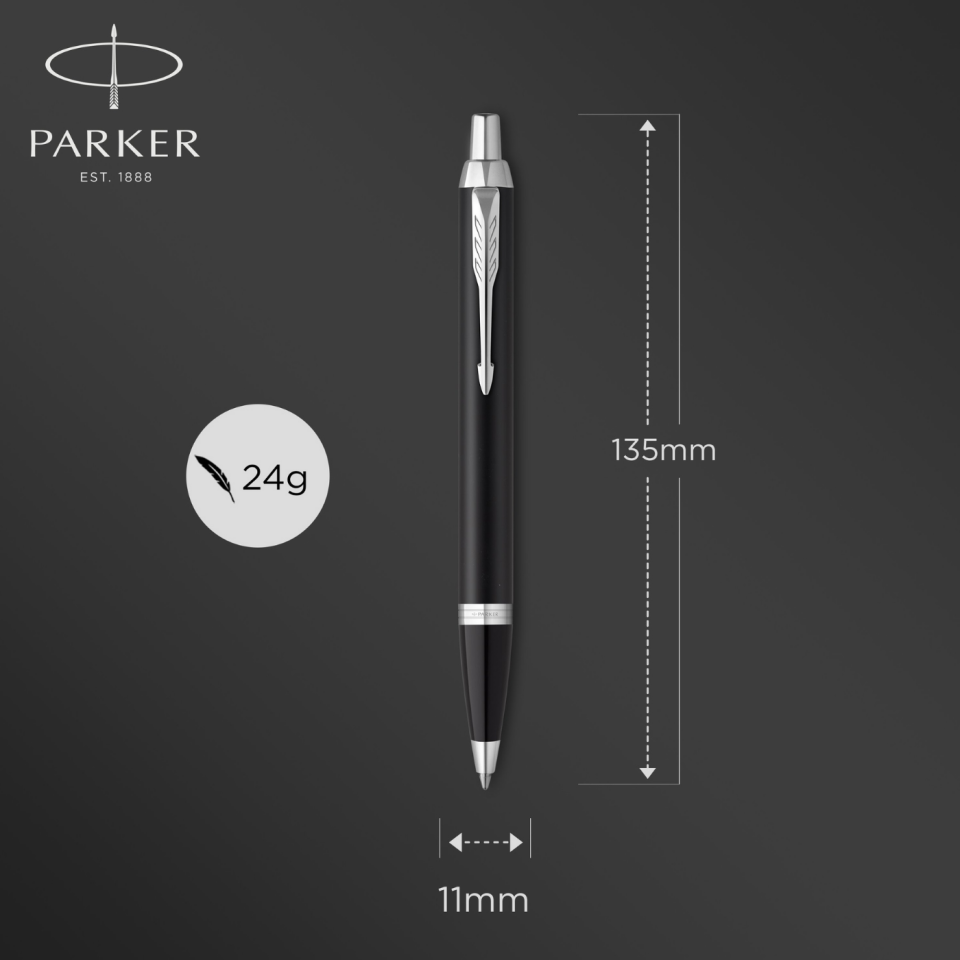 Parker PK IM Mat Siyah CT Tükenmez Kalem 2143632