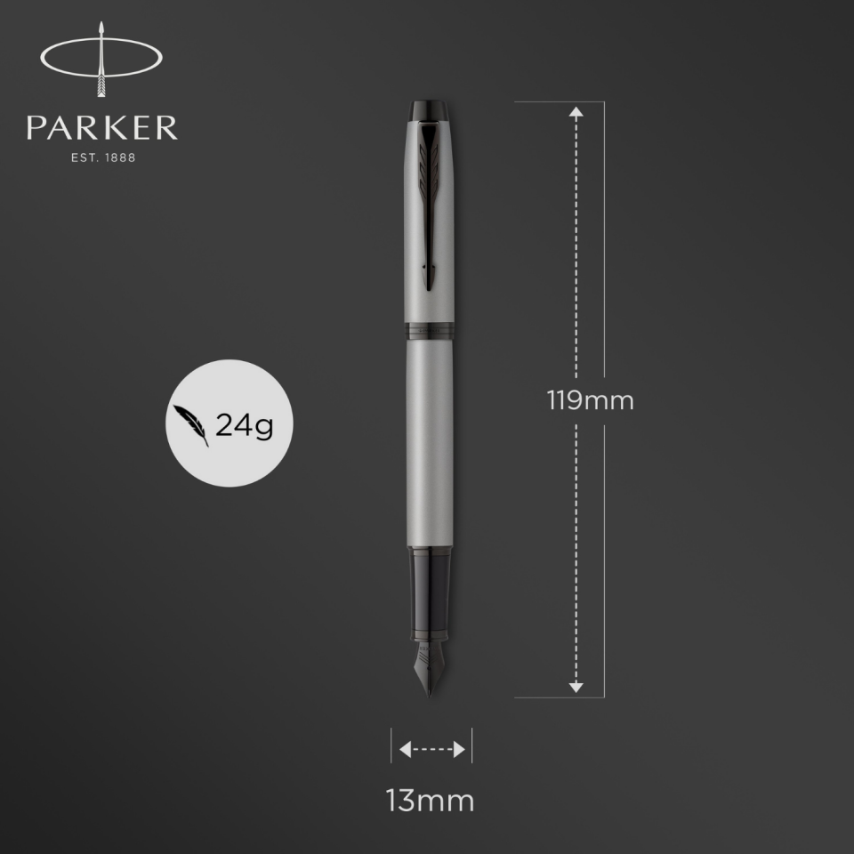 Parker IM Mat Metalik Gri BT Dolma Kalem 2127620
