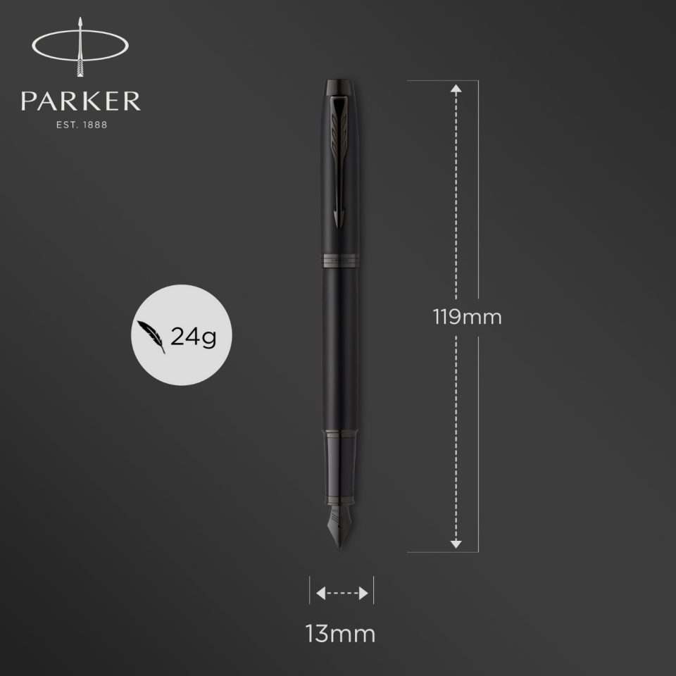 Parker IM Mat Metalik Siyah BT Dolma Kalem 2127742