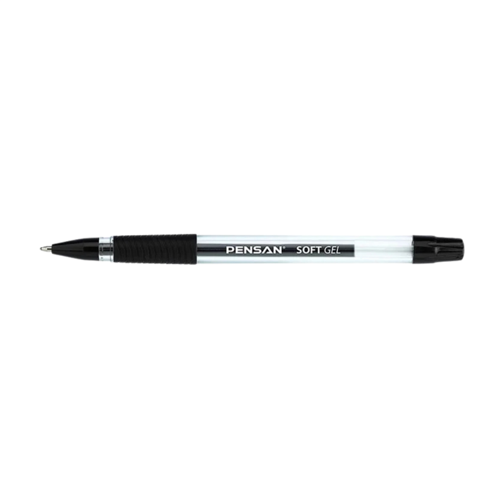 Pensan 2420 Soft Gel Tükenmez Kalem 0.5 mm Siyah