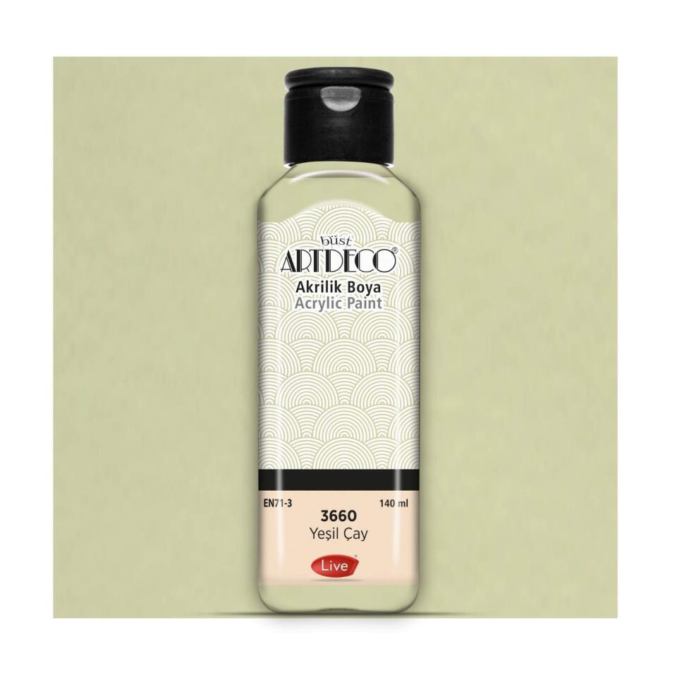 Artdeco 3060 Akrilik Boya Yeşil Çay 140 ml