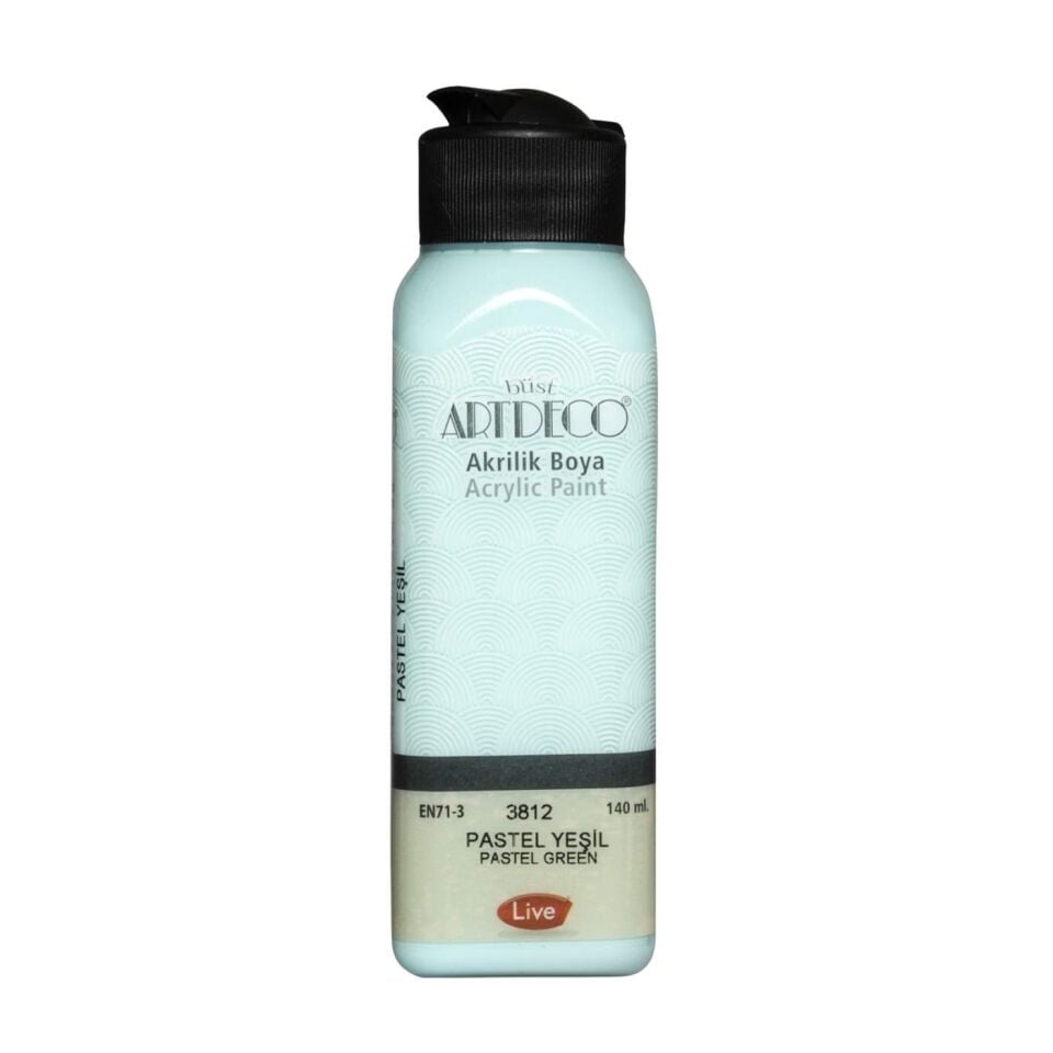 Artdeco 3812 Pastel Akrilik Boya Pastel Yeşil 140 ml