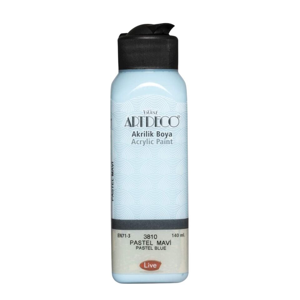 Artdeco 3810 Pastel Akrilik Boya Pastel Mavi 140 ml