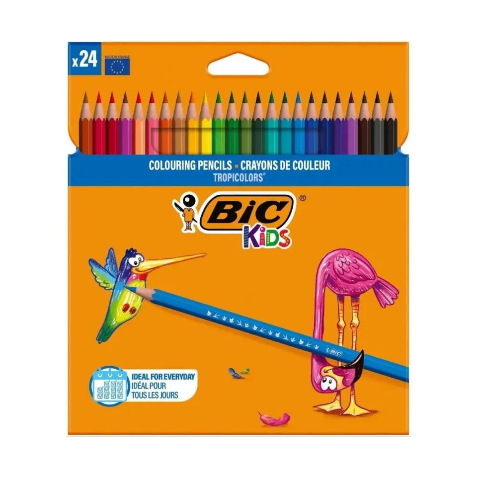 Bic Kids Tropicolors Kuruboya Kalemi 24 Renk