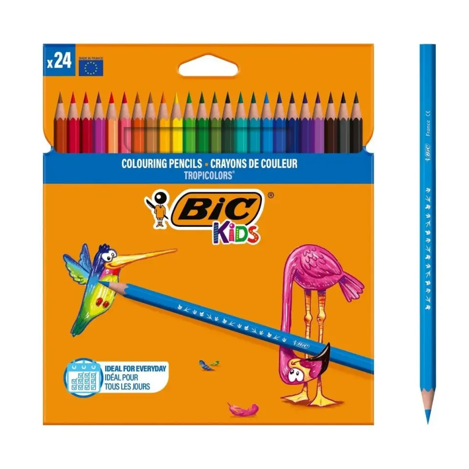 Bic Kids Tropicolors Kuruboya Kalemi 24 Renk