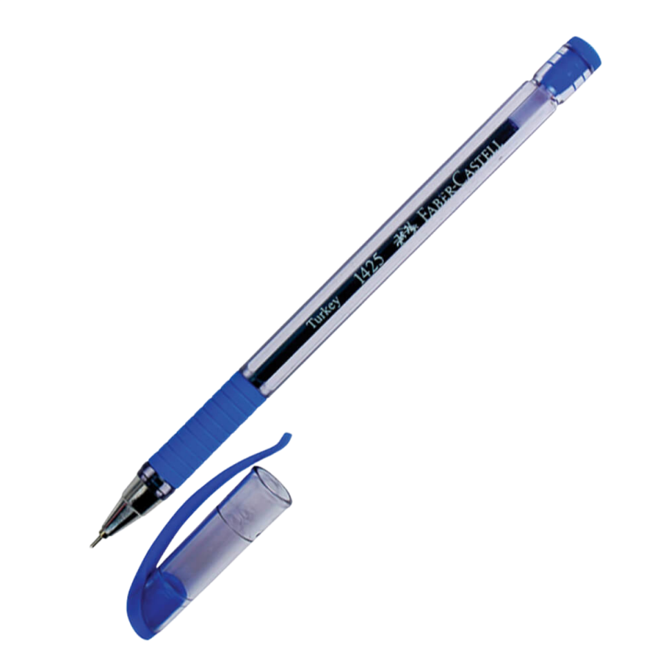  Faber Castell Tükenmez Kalem İğne Uç Mavi 142551