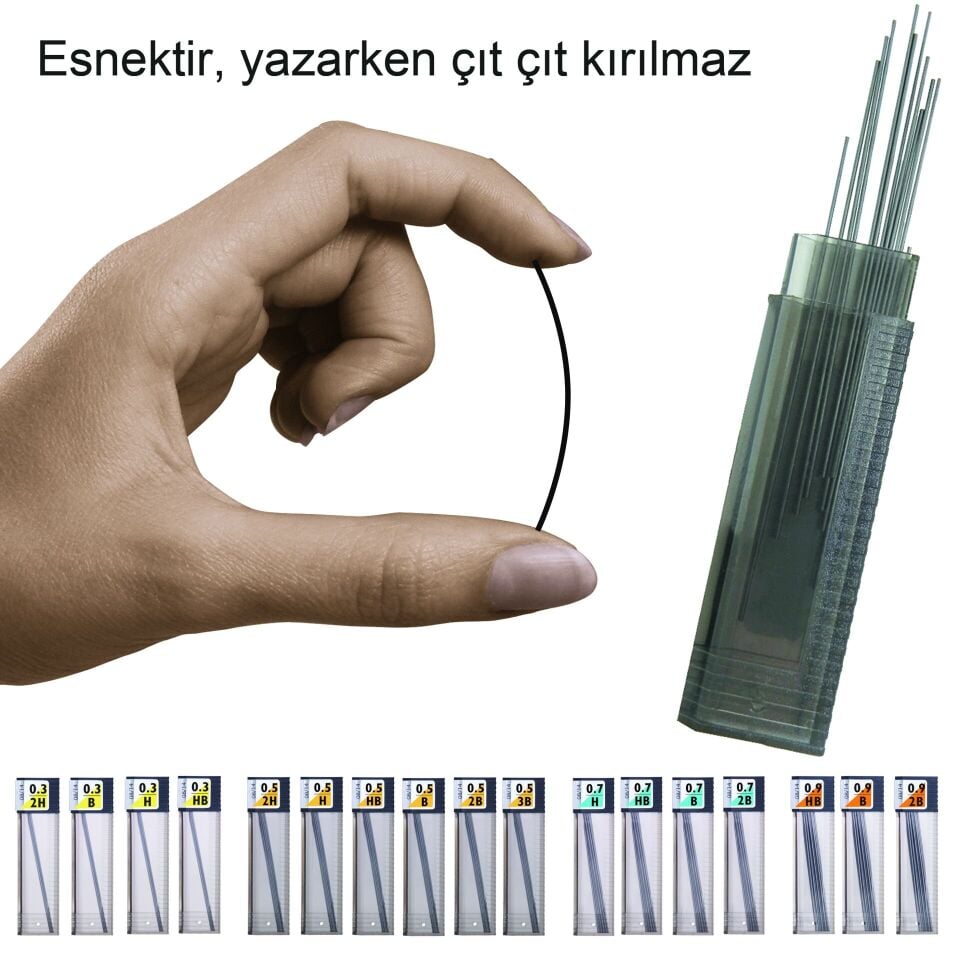 Tombow 2B Versatil Kurşun Kalem Uç 0.5 mm