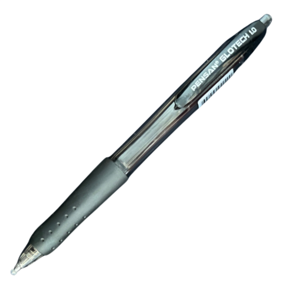 Pensan 94239 Glotech 1Mm Tükenmez Kalem Siyah