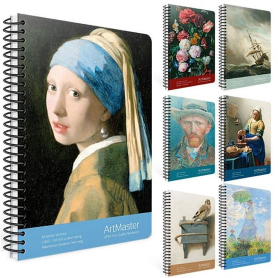 Gıpta Art Master 19X26 Spiralli Karton Kapak 100 Yaprak Çizgili Defter
