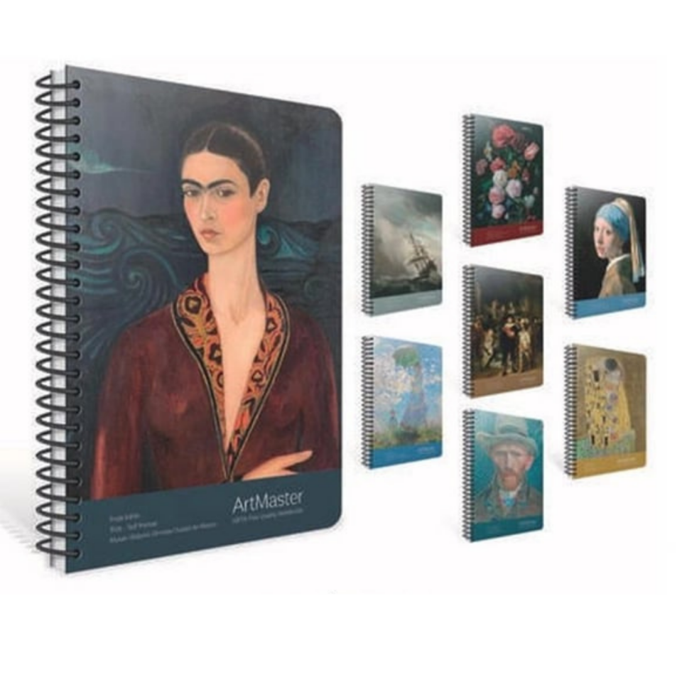 Gıpta Art Master 19X26 Spiralli Karton Kapak 100 Yaprak Kareli Defter