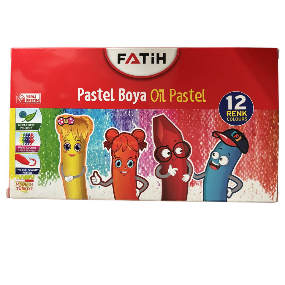 Fatih 34008 Pastel Boya 12 Renk