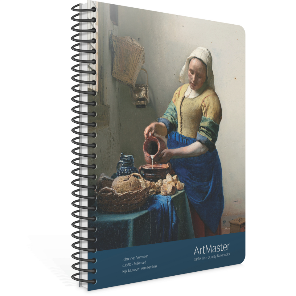 Gıpta Art Master 19X26 Spiralli Karton Kapak 100 Yaprak Çizgili Defter Rembrandt