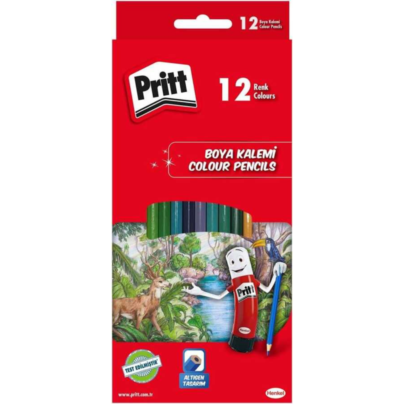 Pritt Pritt 1219734 Kuruboya Kalemi 12'li Karton Kutu