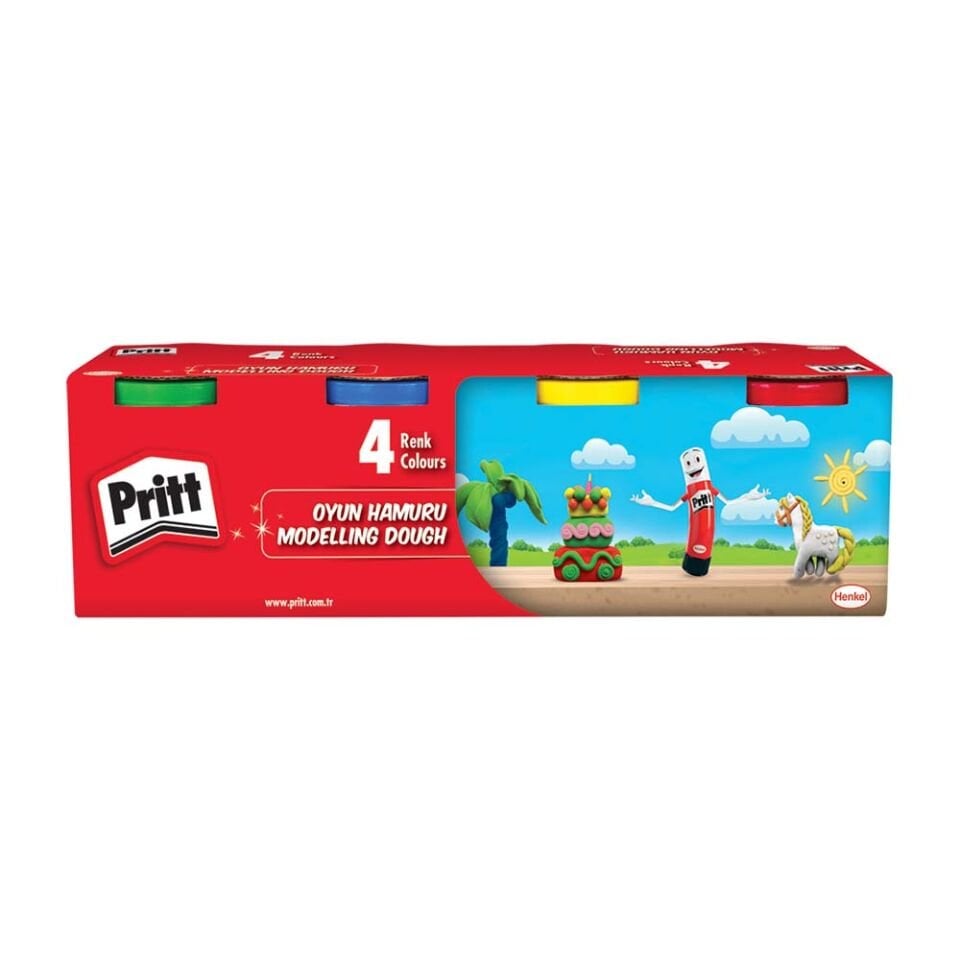 Pritt 1831458 Oyun Hamuru 4x100 gr