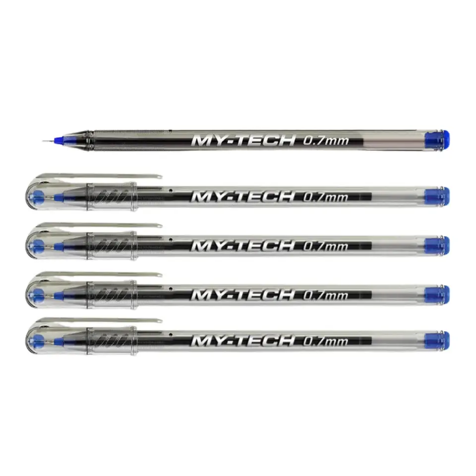 Pensan My-Tech Tükenmez Kalem 0.7 mm 5'li Set Yeşil