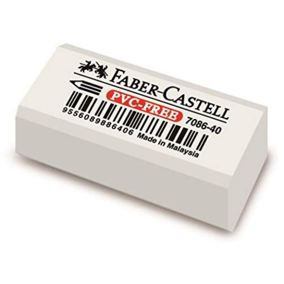Faber-Castell 188740 Beyaz Silgi 5130188672