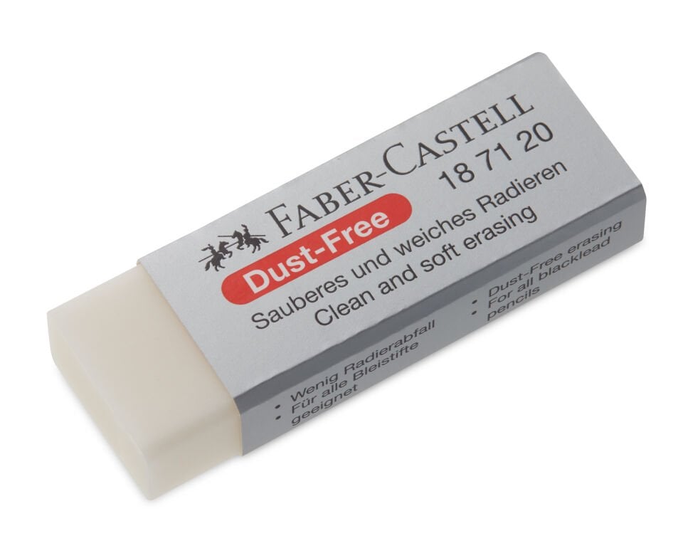 Faber-Castell Küçük Beyaz Sınav Silgisi Dust-Free - 187120