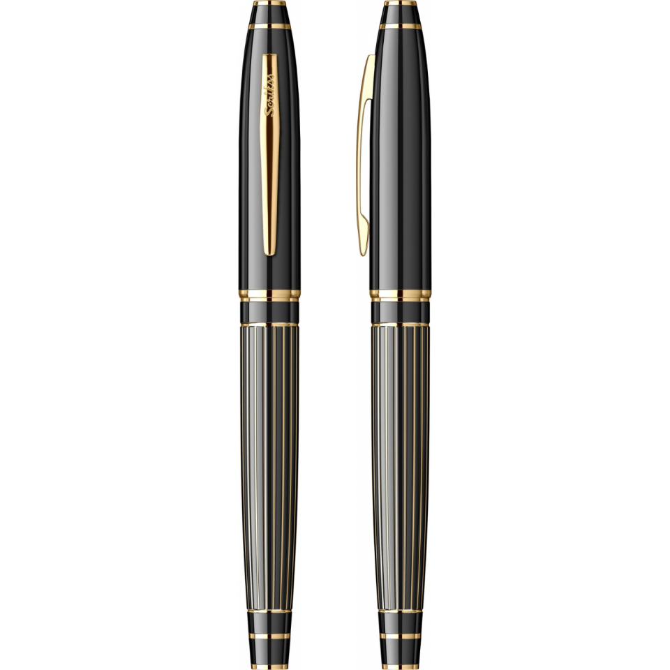 Scrikss Noble 350L Roller Parlak Siyah Altın