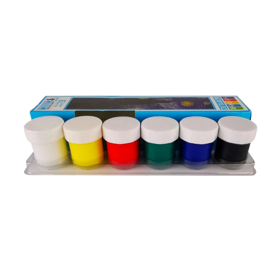 Südor Akrilik Boya Set 6x20 ml