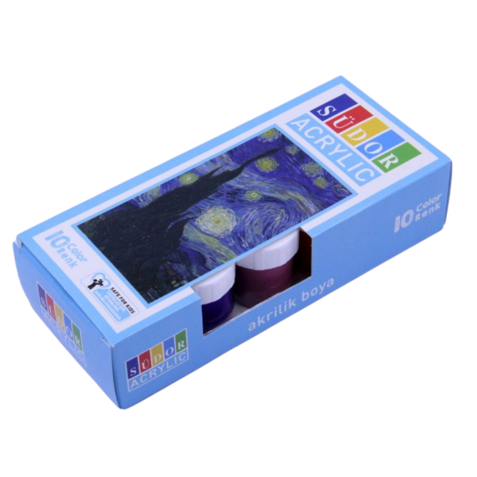 Südor Akrilik Boya Set 10x20 ml