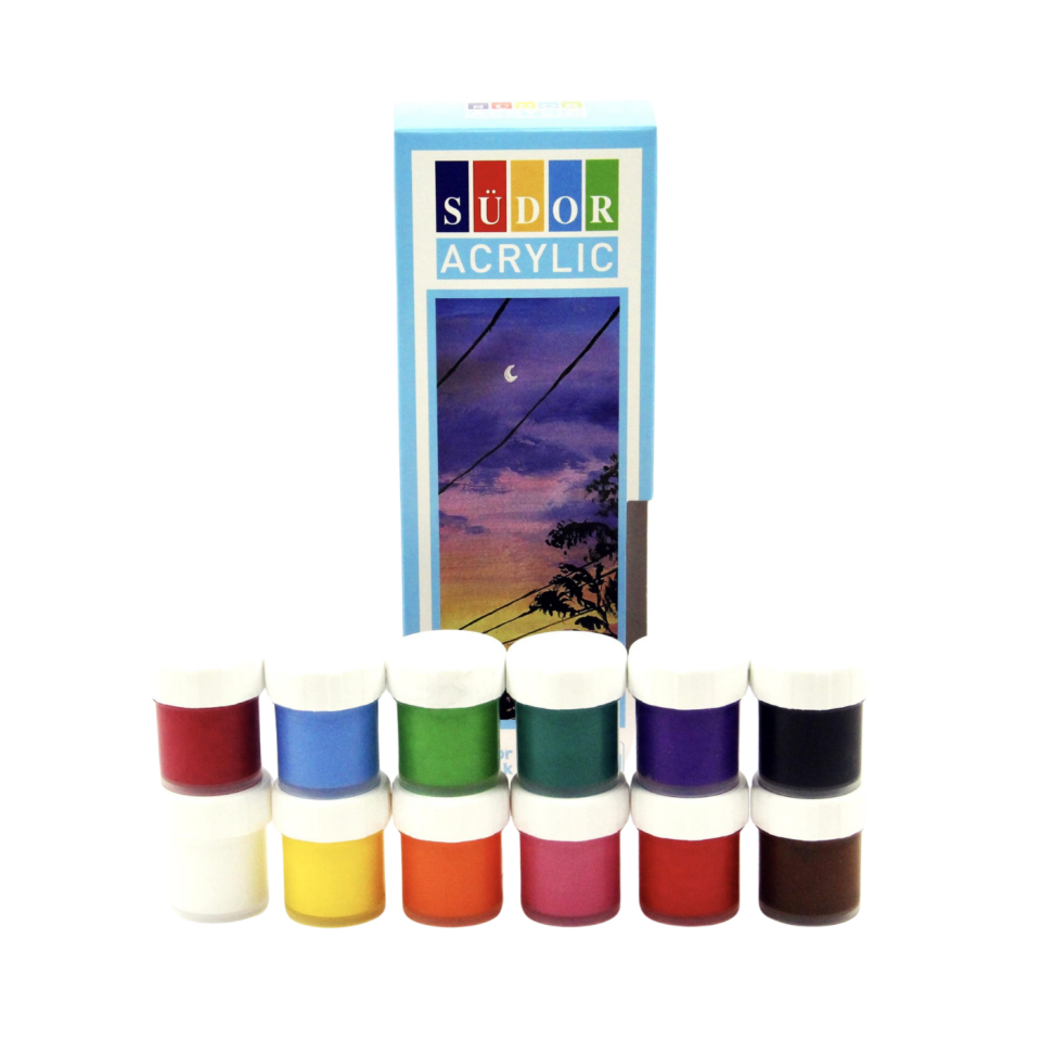 Südor Akrilik Boya Set 12x20 ml