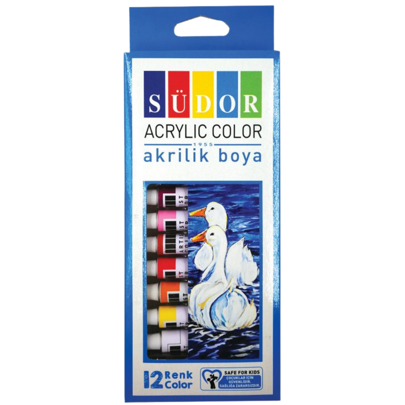 Südor Akrilik Boya Tüp 12x9 ml