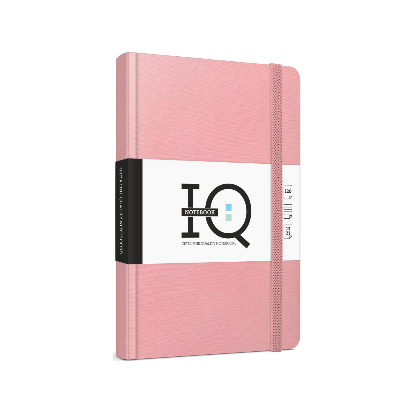 Gıpta 3943 IQ İplik Dikişli Sert Kapak 13x21 cm Notebook Pembe