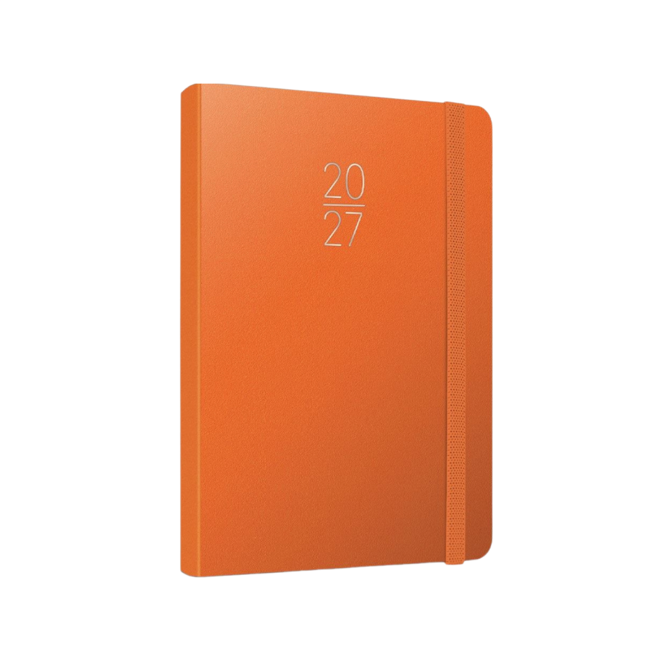 Gıpta 139-ERK Ekonomik Ciltbezi 13x21 cm Günlük Ajanda Turuncu 2027