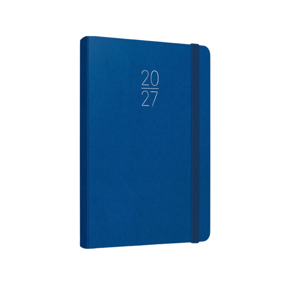 Gıpta 139-ERK Ekonomik Ciltbezi 13x21 cm Günlük Ajanda Lacivert 2027