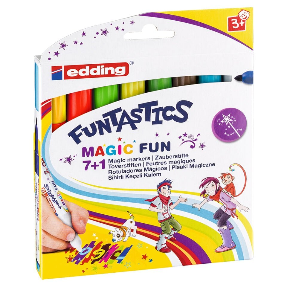 Edding Funtastics E-13 Sihirli Kalem 8'li Set