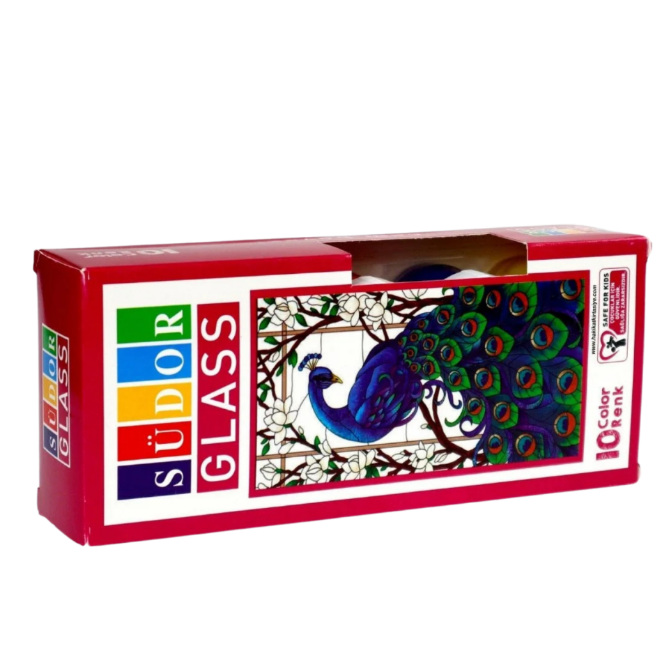 Südor Cam Boya Su Bazlı Set 10x20 ml