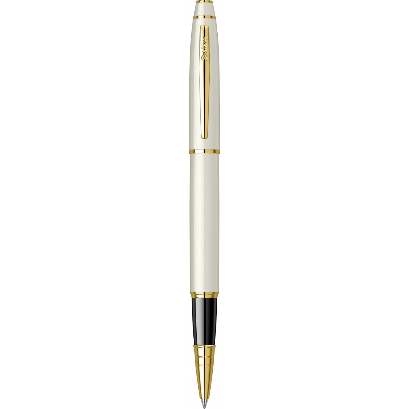 Scrikss Noble 35 Roller Kalem Beyaz Altın