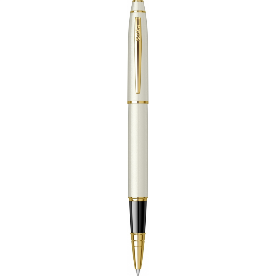 Scrikss 35 Roller Kalem Beyaz Altın