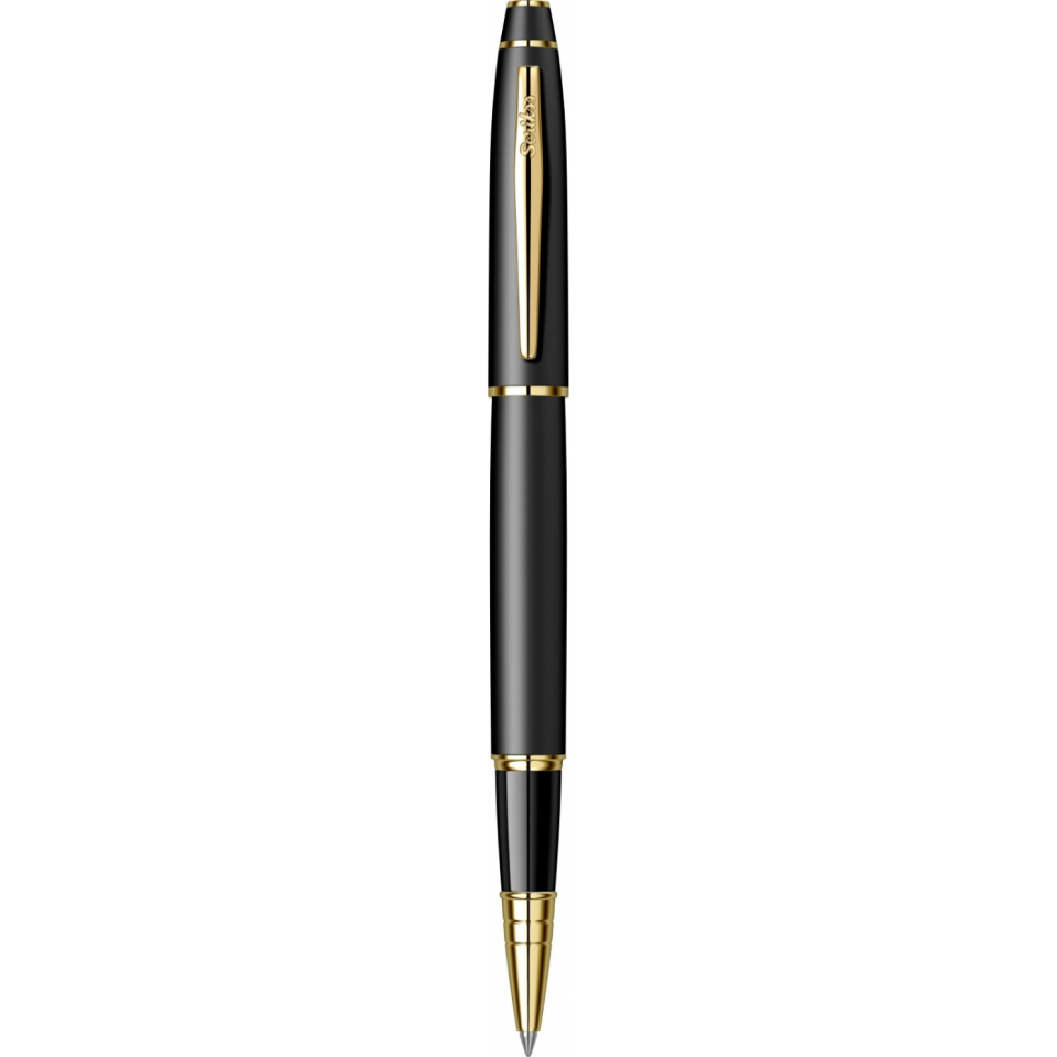 Scrikss Noble 35 Roller Kalem Mat Siyah Altın